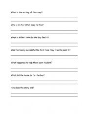English Worksheet: Questions about 