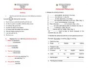 English Worksheet: personal pronouns