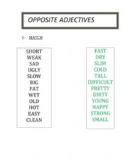 Adjectives