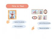 English Worksheet: this and that 