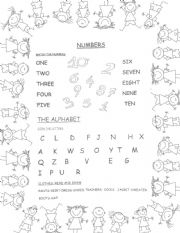 Numbers and the Alphabet
