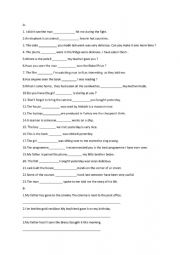 English Worksheet: Relative clause