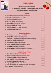 English Worksheet: Past Simple