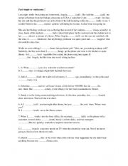 English Worksheet: Simple present drills