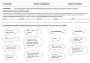 English Worksheet: Ireland in lockdown : an interview