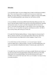 English Worksheet: How about Thai food
