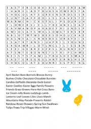 WORDSEARCH: EASTER