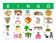 PREPOSITIONS BINGO II