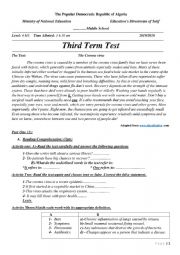 The Last English Test 