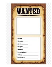 Wanted Poster