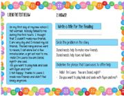 English Worksheet: Offering help