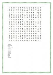 christmas wordsearch