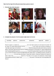 Jingle All the Way film worksheet