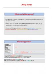 linking words