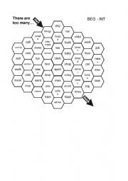 English Worksheet: many / much maze