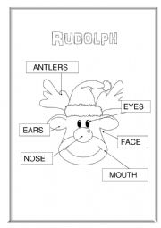 English Worksheet: Rudolph