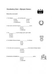 Modern Olympics - Quiz (incl. answers)