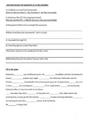 English Worksheet: Present Simple worksheet