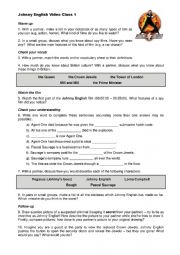 English Worksheet: Johnny English