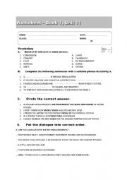 English Worksheet: vocational english gastronomy 1.11