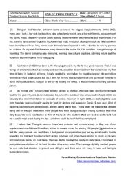 English Worksheet: end or term test 1 4th form