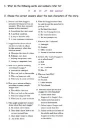 English Worksheet: Wonder book review