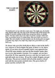 The game of darts