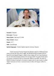 Who is Thomas Pesquet?