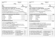 English Worksheet: Quiz