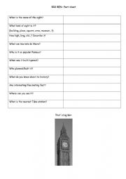 English Worksheet: London Big Ben