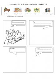 English Worksheet: DAILY ROUTINES