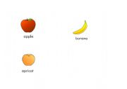 English Worksheet: fruit