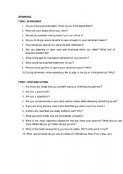 English Worksheet: TOPIC DEBATE