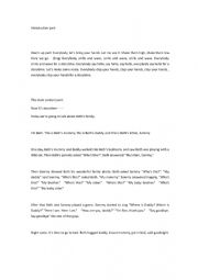 English Worksheet: Familu