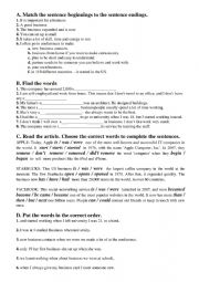 A Worksheet