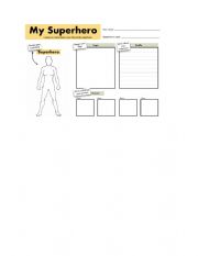 WRITING MY SUPERHERO