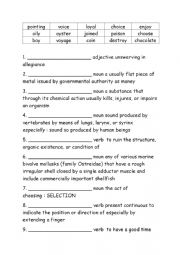 Spelling Words Definitions Grade 3 Week 15