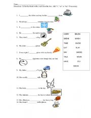 Present Tense Practice