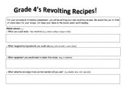 English Worksheet: Formative assessment 