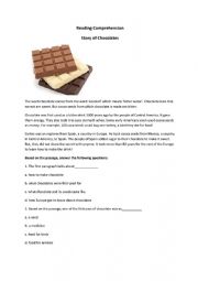 English Worksheet: Reading Comprehension
