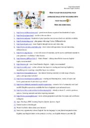 English Worksheet: Autonomous learning tools