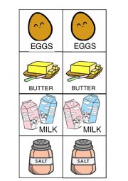 Waffles memory game 