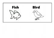 English Worksheet: Animals Flashcards