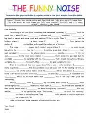 English Worksheet: Past Simple forms