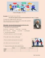 Human rights - frederick Douglass 2nd year