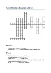 crossword puzzle game