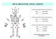 I�m a skeleton song