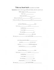 English Worksheet: If Only St. Valentine Movie