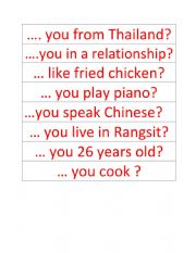 English Worksheet: Are Can do Running Skirt