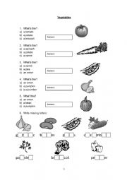 Vegetables
